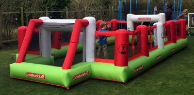 Hysun New Design Inflatables Football Pitch Photos Hysun New Design Inflatables Football Pitch Photos