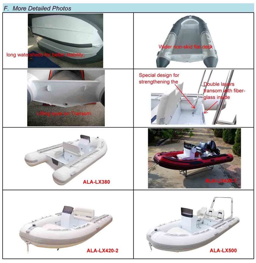 Hysun Marine AR Series Aluminum Ribs Hysun Marine AR Series Aluminum Ribs