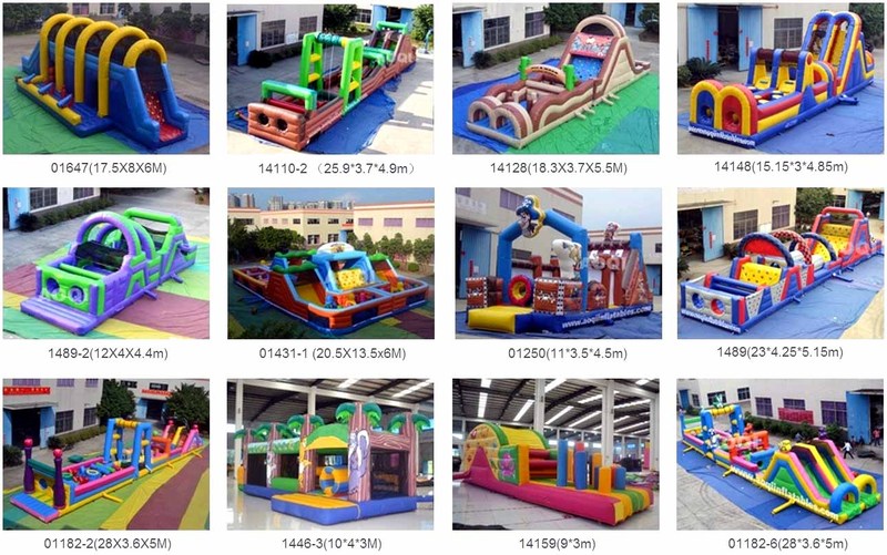 Hysun OEM Inflatable Obstacle Courses Photos Hysun OEM Inflatable Obstacle Courses Photos